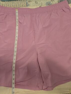 Polo by Ralph Lauren Light Pink Elastic-Waist Bermuda Shorts